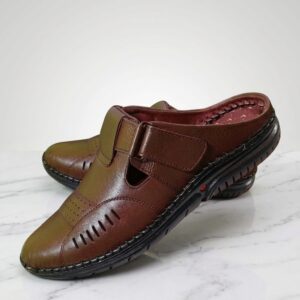 Brown Leather Sandal